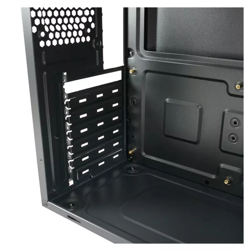 PC case LC-Power LC-7041B-ON Midi Tower Black