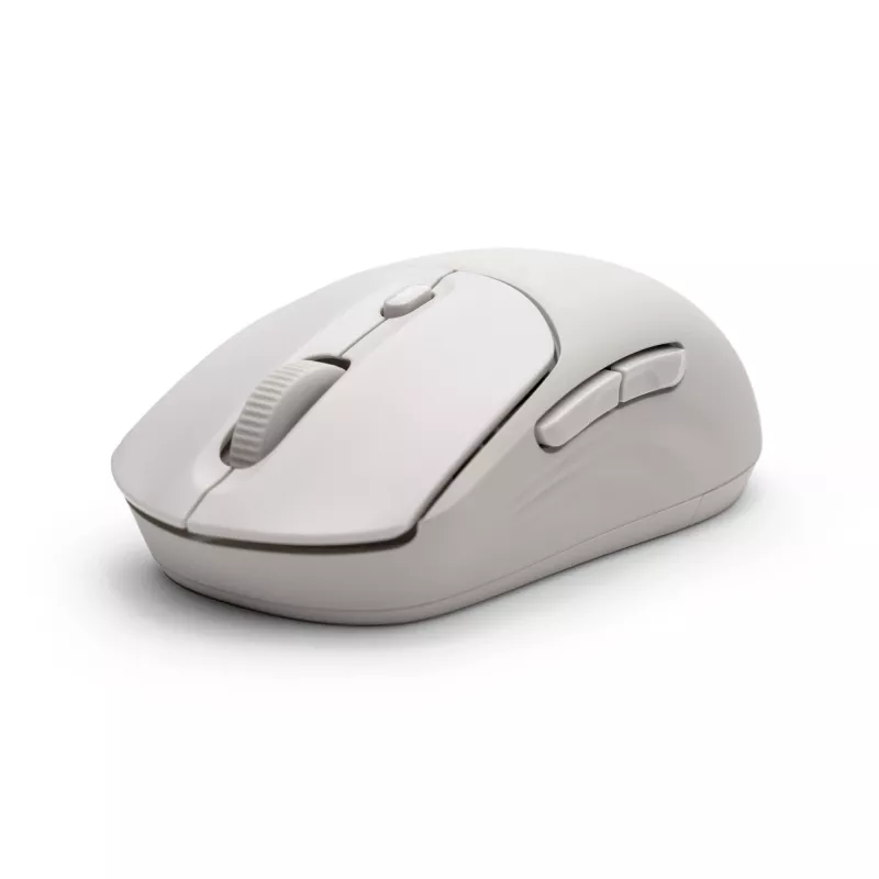 HP 400 Quiet Maple Wireless Mouse, Ambidextrous, RF Wireless + Bluetooth, 6000 DPI, Beige