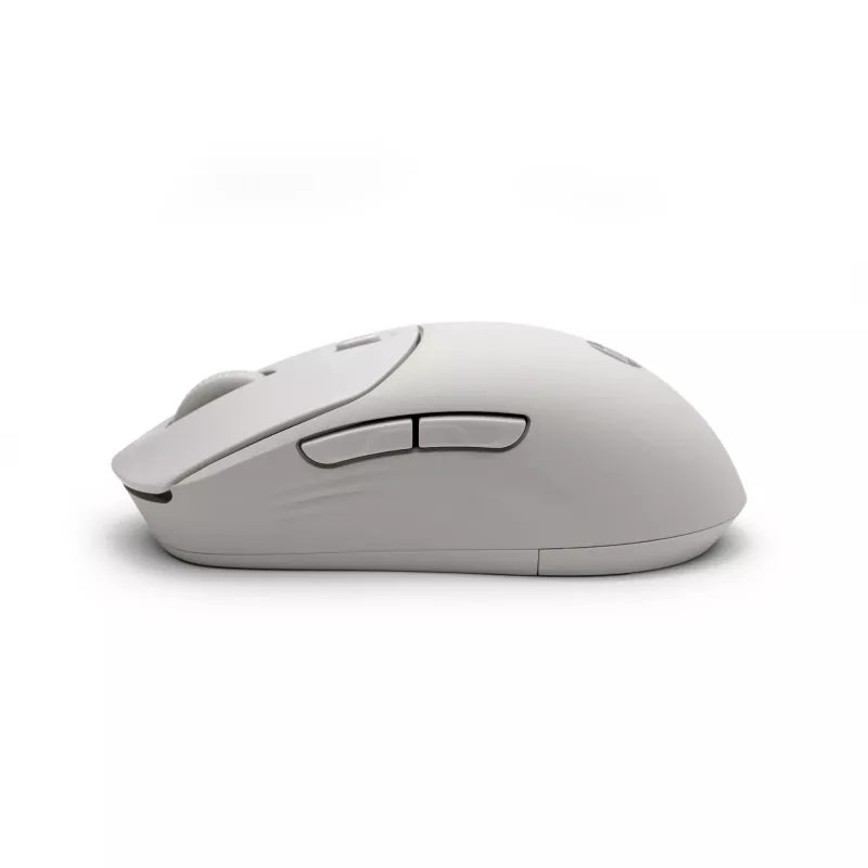 HP 400 Quiet Maple Wireless Mouse, Ambidextrous, RF Wireless + Bluetooth, 6000 DPI, Beige