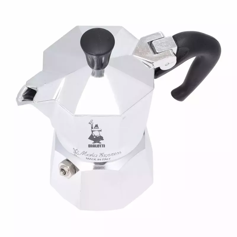 Moka pot BIALETTI Moka Express aluminium 2-cup (100 ml) black