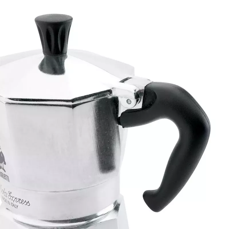 Moka pot BIALETTI Moka Express aluminium 2-cup (100 ml) black
