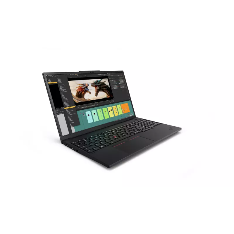Lenovo ThinkPad P16v Gen 3 (Intel) Intel Core Ultra 9 285H Mobile workstation 40.6 cm (16 inch) WUXGA 64 GB DDR5-SDRAM 1 TB SSD NVIDIA RTX PRO 2000 Blackwell Wi-Fi 7 (802.11be) Windows 11 Pro German Black