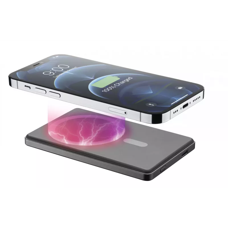 Cellularline Mag Lite 5000 5000mAh Wireless Power Bank compatible with Mag Safe technology