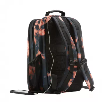 Casual backpack HP Campus XL Tie Dye Backpack Black Polyester