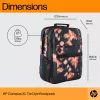 Casual backpack HP Campus XL Tie Dye Backpack Black Polyester