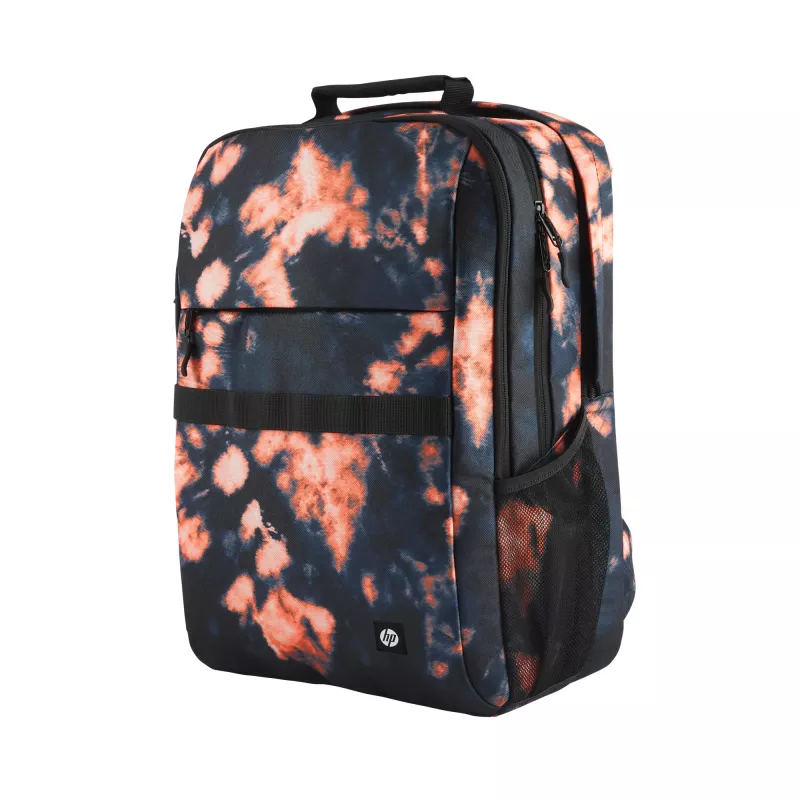 Casual backpack HP Campus XL Tie Dye Backpack Black Polyester