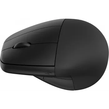 HP 920 Ergonomic Wireless Mouse, Right-hand, Vertical design, Bluetooth + USB Type-A, 4000 DPI, Black