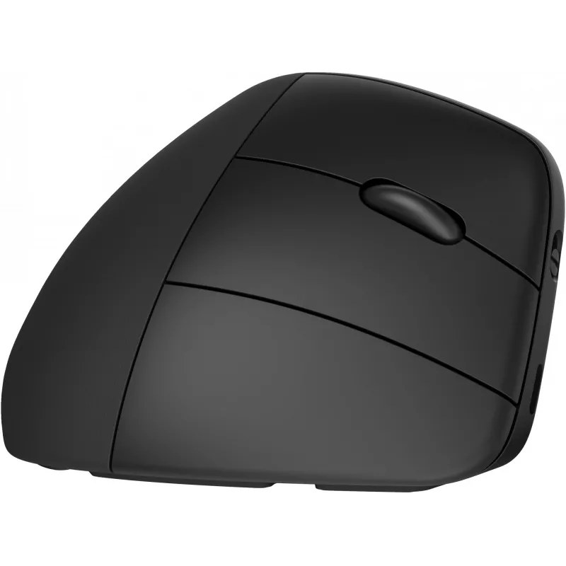 HP 920 Ergonomic Wireless Mouse, Right-hand, Vertical design, Bluetooth + USB Type-A, 4000 DPI, Black