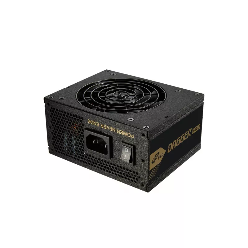 FSP DAGGER PRO 850W Power supply unit SFX SFX3.3 Black, 850 W, 100 - 240 V, 50/60 Hz, 12-6 A, Active, 120 W