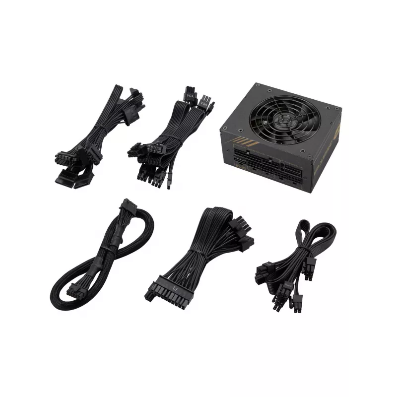 FSP DAGGER PRO 850W Power supply unit SFX SFX3.3 Black, 850 W, 100 - 240 V, 50/60 Hz, 12-6 A, Active, 120 W