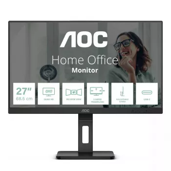 AOC Q27P3CV computer monitor 68.6 cm (27 inch) 2560 x 1440 pixels Quad HD LED Black