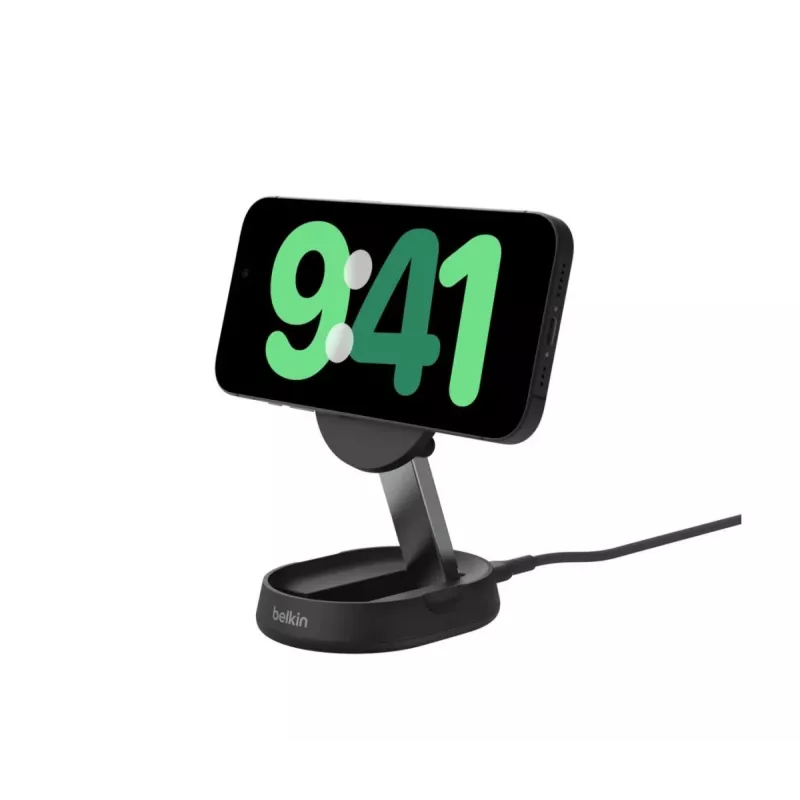 BELKIN Wireless Charging Stand - Boostcharge Pro - Qi2 15w - Black