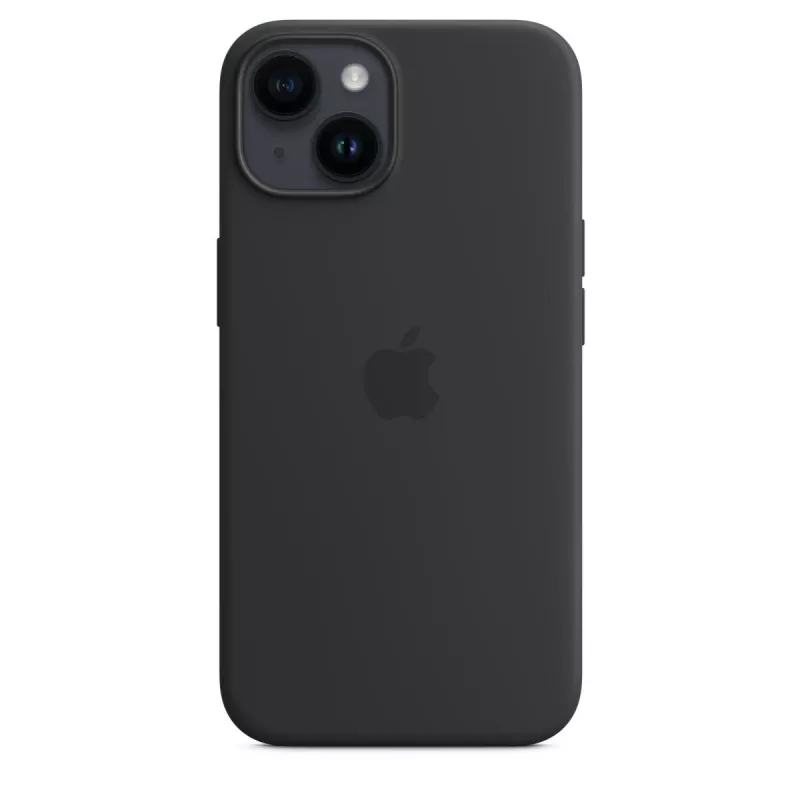 Cover Apple iPhone 14 Silicone Case with MagSafe Midnight