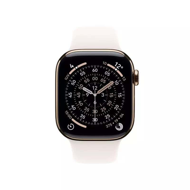 APPLE Watch Series 11 Gps + Cellular 46mm Gold Titanium Case With Light Blush Sport Band - M/l