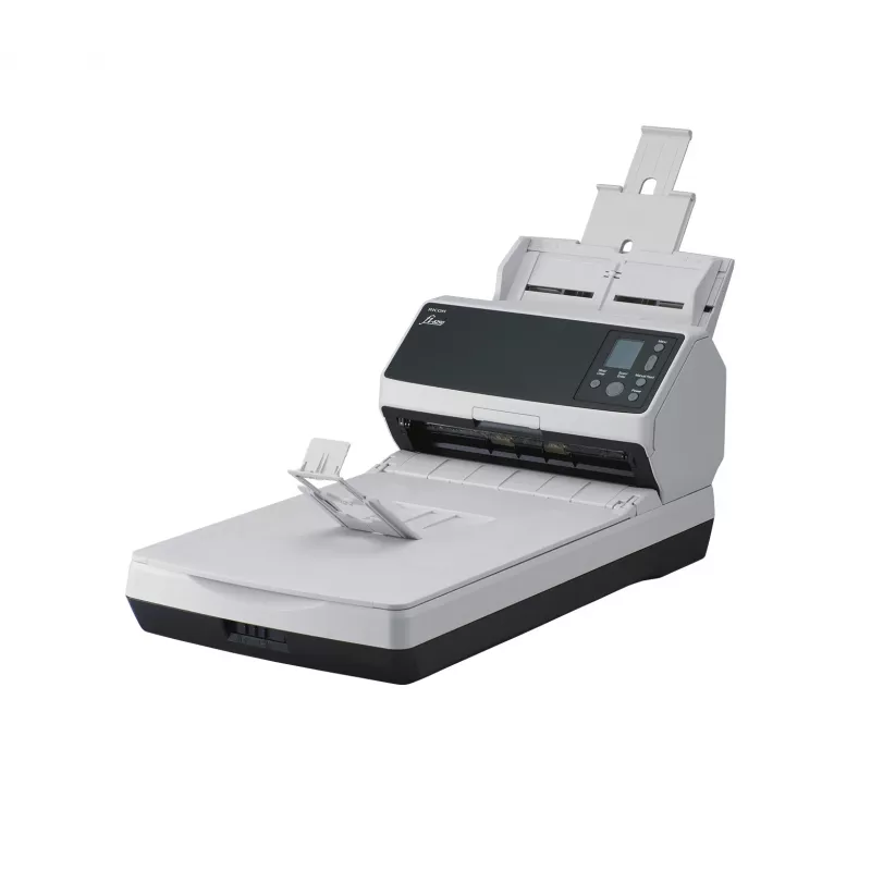 Ricoh fi-8290 ADF + Manual feed scanner 600 x 600 DPI A4 Black, Grey