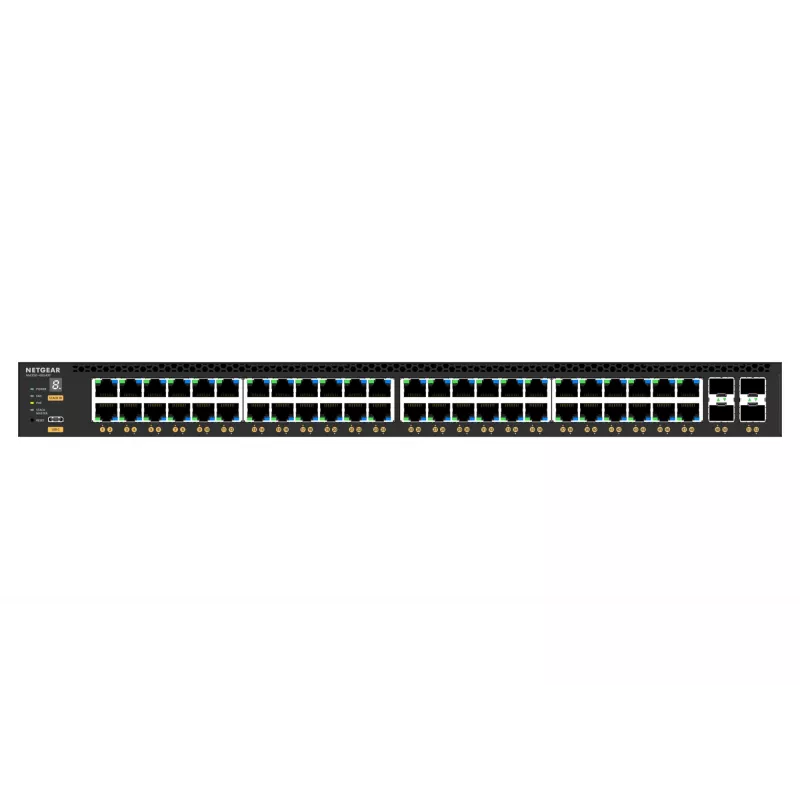 NETGEAR M4350-48G4XF Managed L3 Gigabit Ethernet (10/100/1000) Power over Ethernet (PoE) 1U Black