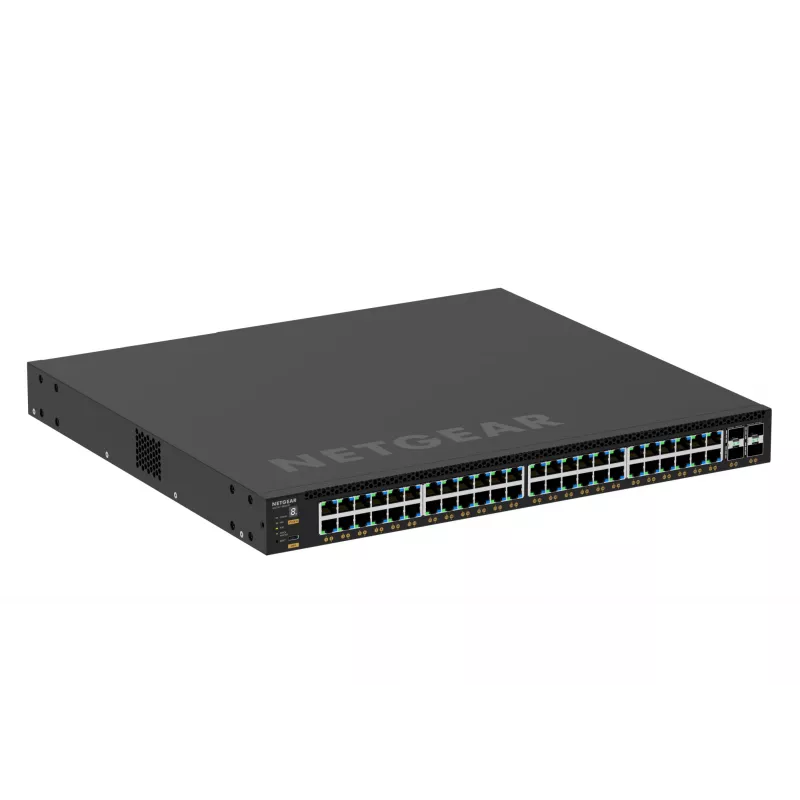 NETGEAR M4350-48G4XF Managed L3 Gigabit Ethernet (10/100/1000) Power over Ethernet (PoE) 1U Black