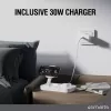 Wireless Charger 4smarts Qi2 Universal White Fast Charging Indoor AC 12V