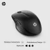 HP 430 Multi-Device Wireless Mouse, Ambidextrous, Optical, RF Wireless + Bluetooth, 1200 DPI, Black