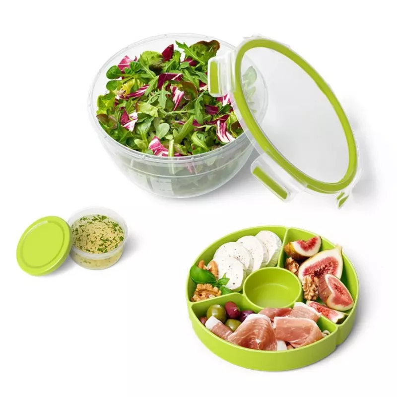 Box EMSA CLIP & GO Salad box XL Round 2.6 L