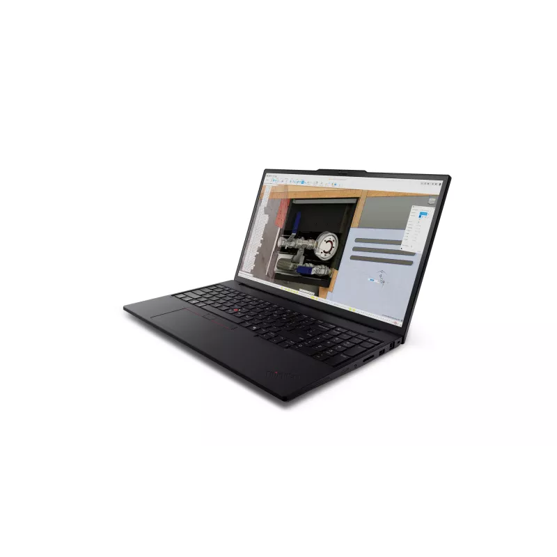Lenovo ThinkPad P16v Gen 3 (Intel) Intel Core Ultra 7 255H Mobile workstation 40.6 cm (16 inch) WUXGA 32 GB DDR5-SDRAM 512 GB SSD NVIDIA RTX PRO 500 Blackwell Wi-Fi 7 (802.11be) Windows 11 Pro German Black
