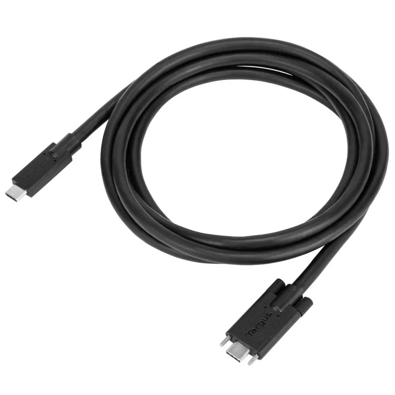 Targus ACC1122GLX USB cable USB 3.2 Gen 1 (3.1 Gen 1) 1.8 m USB C Black