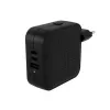 TARGUS Hyper Hyperjuice 70w USB-c Gan Travel Charger (3c+1a) - Black