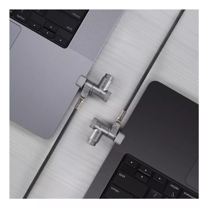 Cable Lock Targus HS5910GL Silver 2m for Laptop Key Lock