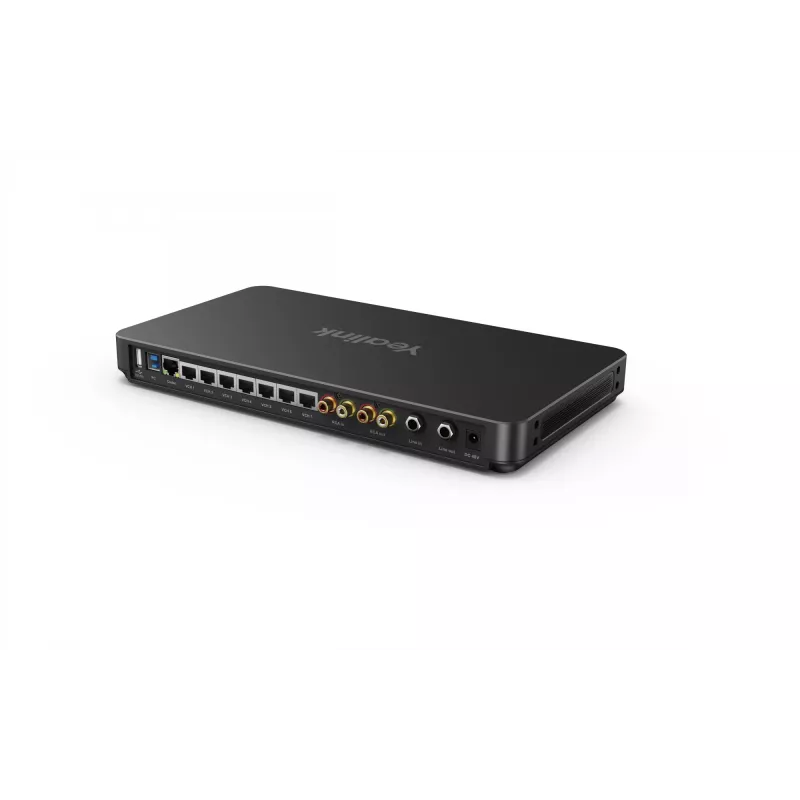 Yealink AVHub, Black, Power, 6.3 mm / RCA, 6.3 mm, 6.3 mm, 2.31 kg