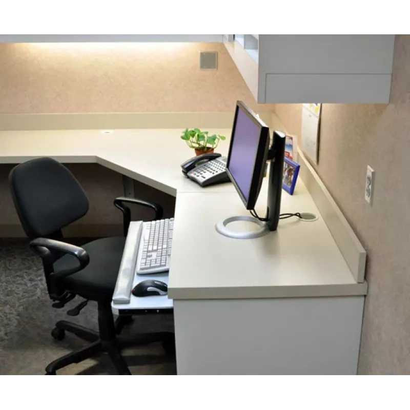Ergotron Neo-Flex LCD Lift Stand 33-310-060, up to 24 inch, max 7.2 kg, 13 cm height adjustment, -30 to 30 degree tilt, VESA 75x75/100x100, Black/Silver