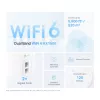 TP-Link AX1500 Whole Home Mesh Wi-Fi 6 System, 3 pack, White, Internal, Mesh system, Power, Dual-band (2.4 GHz / 5 GHz), Wi-Fi 6 (802.11ax)