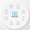 TP-Link AX1500 Whole Home Mesh Wi-Fi 6 System, 3 pack, White, Internal, Mesh system, Power, Dual-band (2.4 GHz / 5 GHz), Wi-Fi 6 (802.11ax)