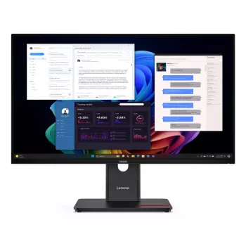 Lenovo ThinkVision T27UD-40 Monitor, 68.6 cm (27 inch), 3840 x 2160 pixels, 4K Ultra HD, LCD, 6 ms, Black