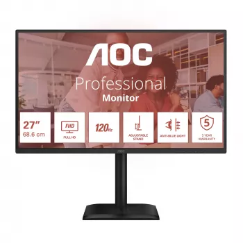 AOC 27E4CV computer monitor 68.6 cm (27 inch) 1920 x 1080 pixels Full HD LED Black