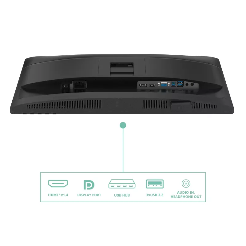 AOC 24P4U computer monitor 60.5 cm (23.8 inch) 1920 x 1080 pixels Full HD Black