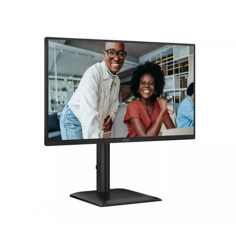 AOC E4 24E4CV computer monitor 60.5 cm (23.8 inch) 1920 x 1080 pixels Full HD LED Black