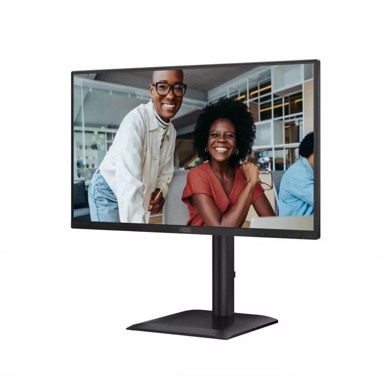 AOC E4 24E4CV computer monitor 60.5 cm (23.8 inch) 1920 x 1080 pixels Full HD LED Black