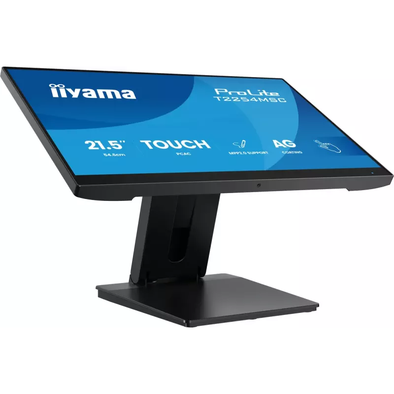 iiyama T2254MSC-B2AG computer monitor 54.6 cm (21.5 inch) 1920 x 1080 pixels Full HD LED Touchscreen Black