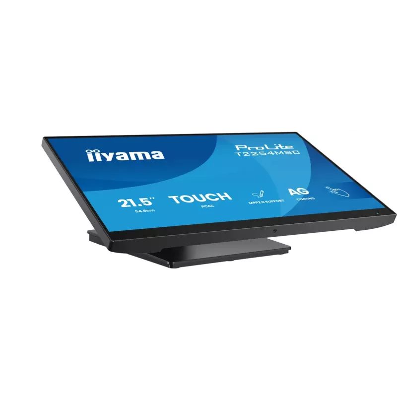 iiyama T2254MSC-B2AG computer monitor 54.6 cm (21.5 inch) 1920 x 1080 pixels Full HD LED Touchscreen Black