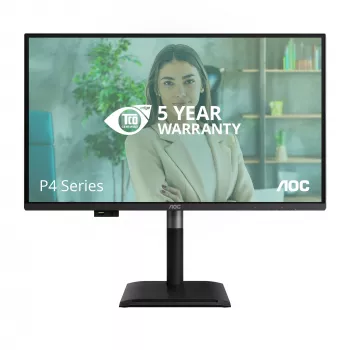 AOC Q27P4U computer monitor 68.6 cm (27 inch) 2560 x 1440 pixels Wide Quad HD Black