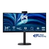 Philips 3000 series 34B2U3600CH/00 computer monitor 86.4 cm (34 inch) 3440 x 1440 pixels Wide Quad HD LCD Black
