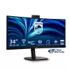 Philips 3000 series 34B2U3600CH/00 computer monitor 86.4 cm (34 inch) 3440 x 1440 pixels Wide Quad HD LCD Black