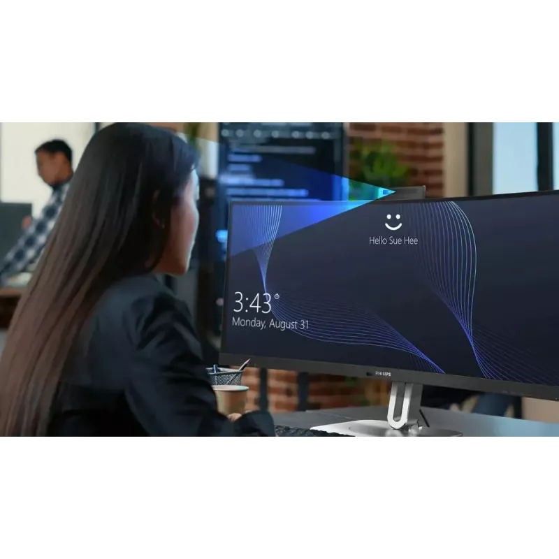 Philips 3000 series 34B2U3600CH/00 computer monitor 86.4 cm (34 inch) 3440 x 1440 pixels Wide Quad HD LCD Black