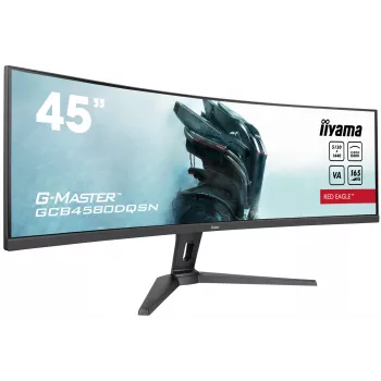 iiyama G-MASTER RED EAGLE CURVED computer monitor 113 cm (44.5 inch) 5120 x 1440 pixels Dual QHD LED Black