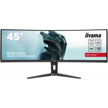 iiyama G-MASTER RED EAGLE CURVED computer monitor 113 cm (44.5 inch) 5120 x 1440 pixels Dual QHD LED Black