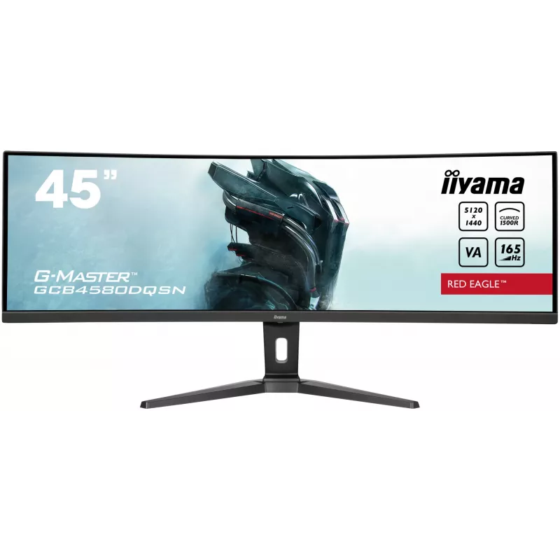 iiyama G-MASTER RED EAGLE CURVED computer monitor 113 cm (44.5 inch) 5120 x 1440 pixels Dual QHD LED Black