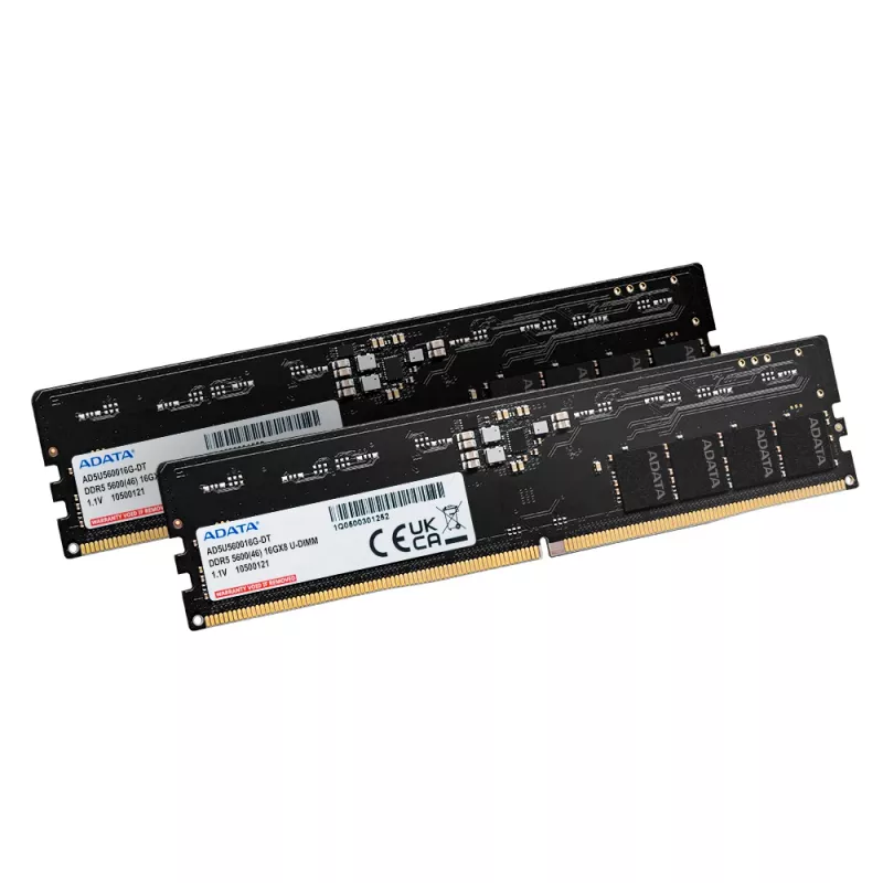 ADATA AD5U560032G-DT memory module 64 GB 2 x 32 GB DDR5 288-pin DIMM
