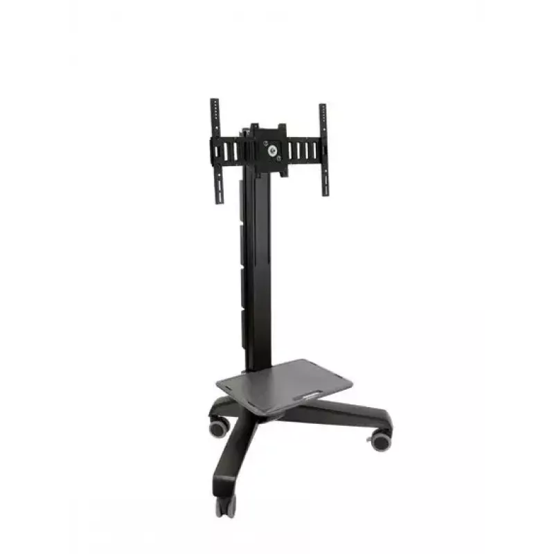 Ergotron Neo-Flex Mobile MediaCenter UHD Cart for 50-80 inch Displays, Black