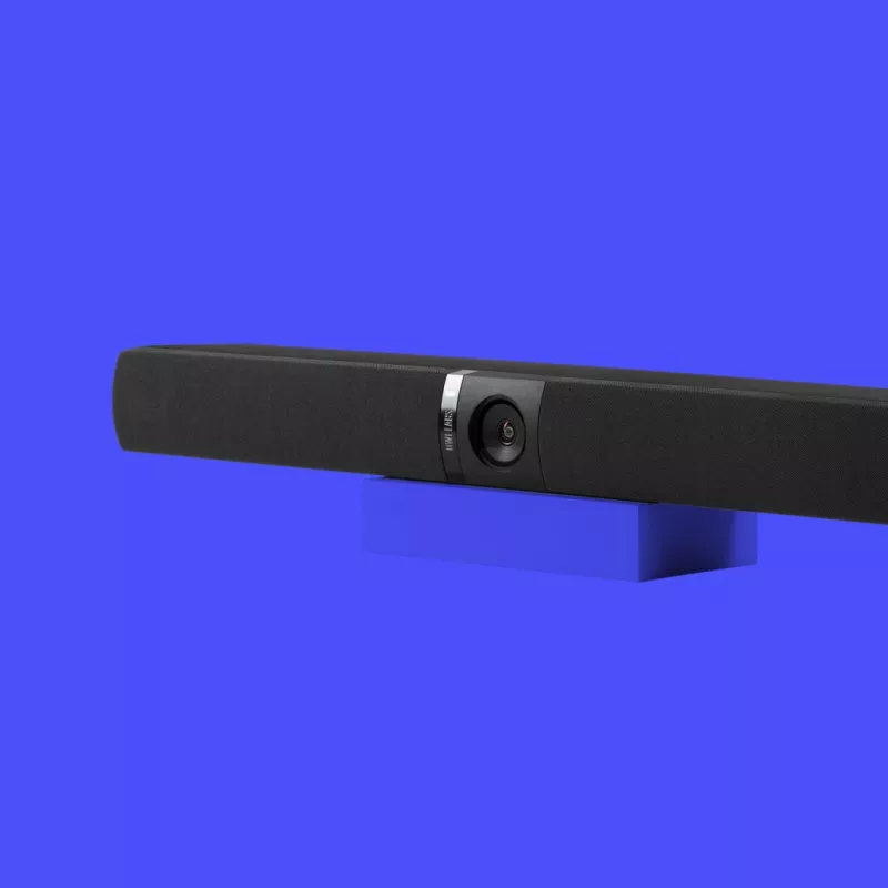 Owl Labs Owl Bar Video Conferencing Device — 4K Video Conferencing Bar with Active Speaker Focus (Add a Meeting Owl 3 or Pro for 360-Degree Coverage and Automatic Camera Switching)
