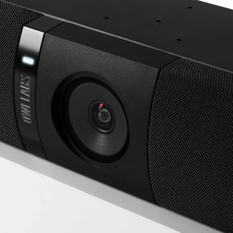 Owl Labs Owl Bar Video Conferencing Device — 4K Video Conferencing Bar with Active Speaker Focus (Add a Meeting Owl 3 or Pro for 360-Degree Coverage and Automatic Camera Switching)